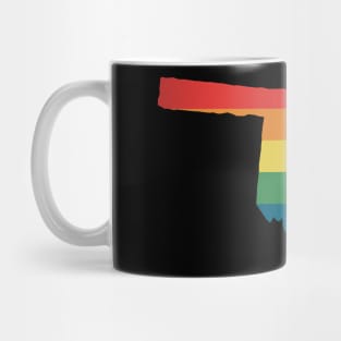 Oklahoma State Rainbow Mug